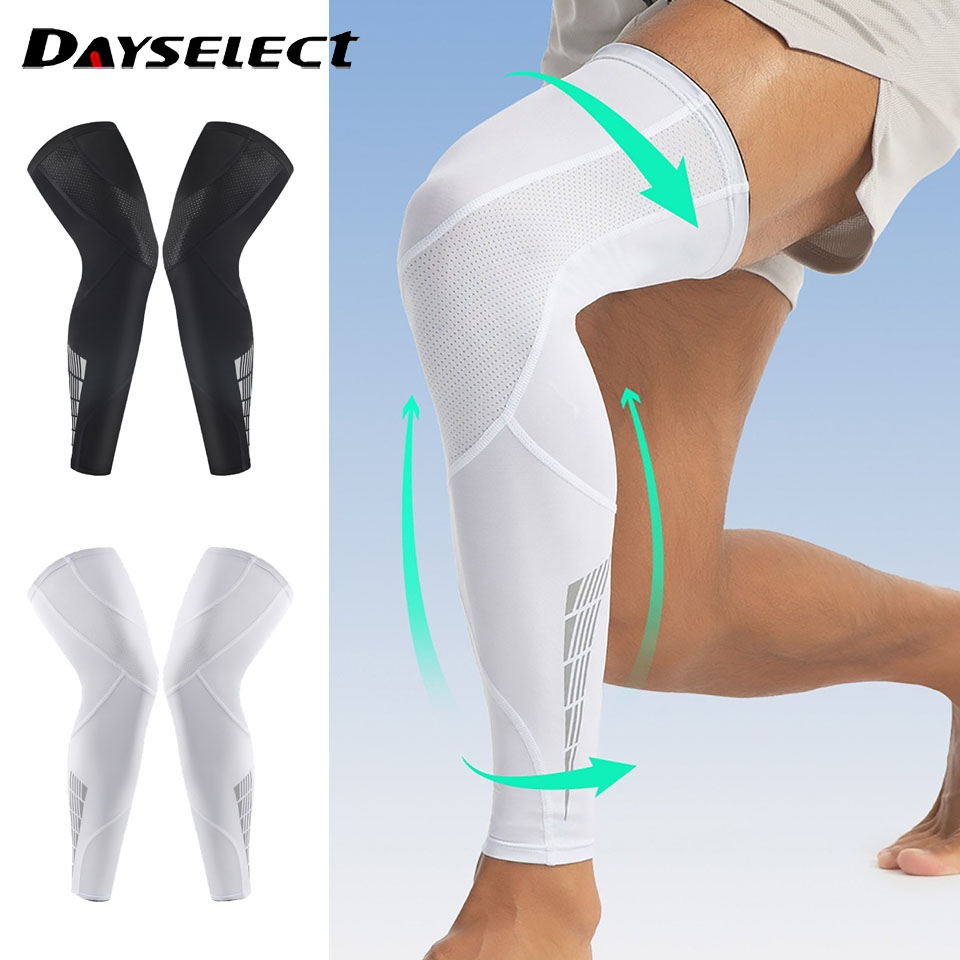 Knee Brace Badminton - Удлиненные щитки для ног, тонкая легкая