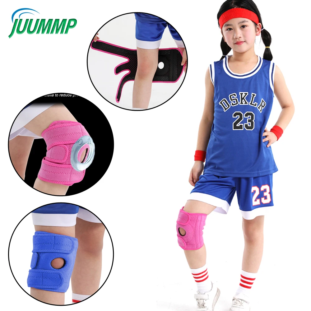 Knee Brace Badminton - 1 шт. детский неопреновый наколенник, открытый