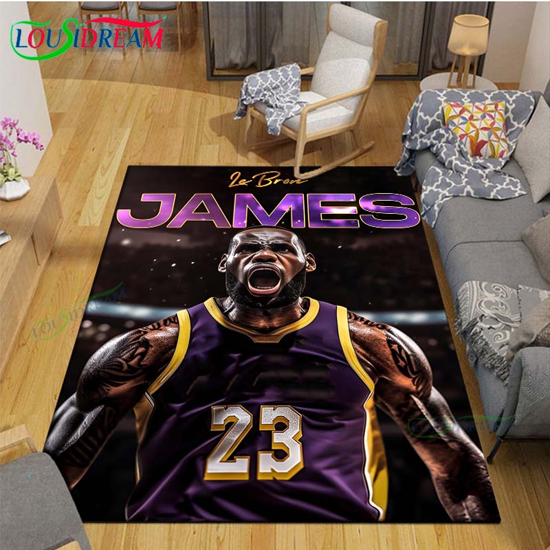 Badminton Zone - Ковер с принтом Basketball Star L-LeBron