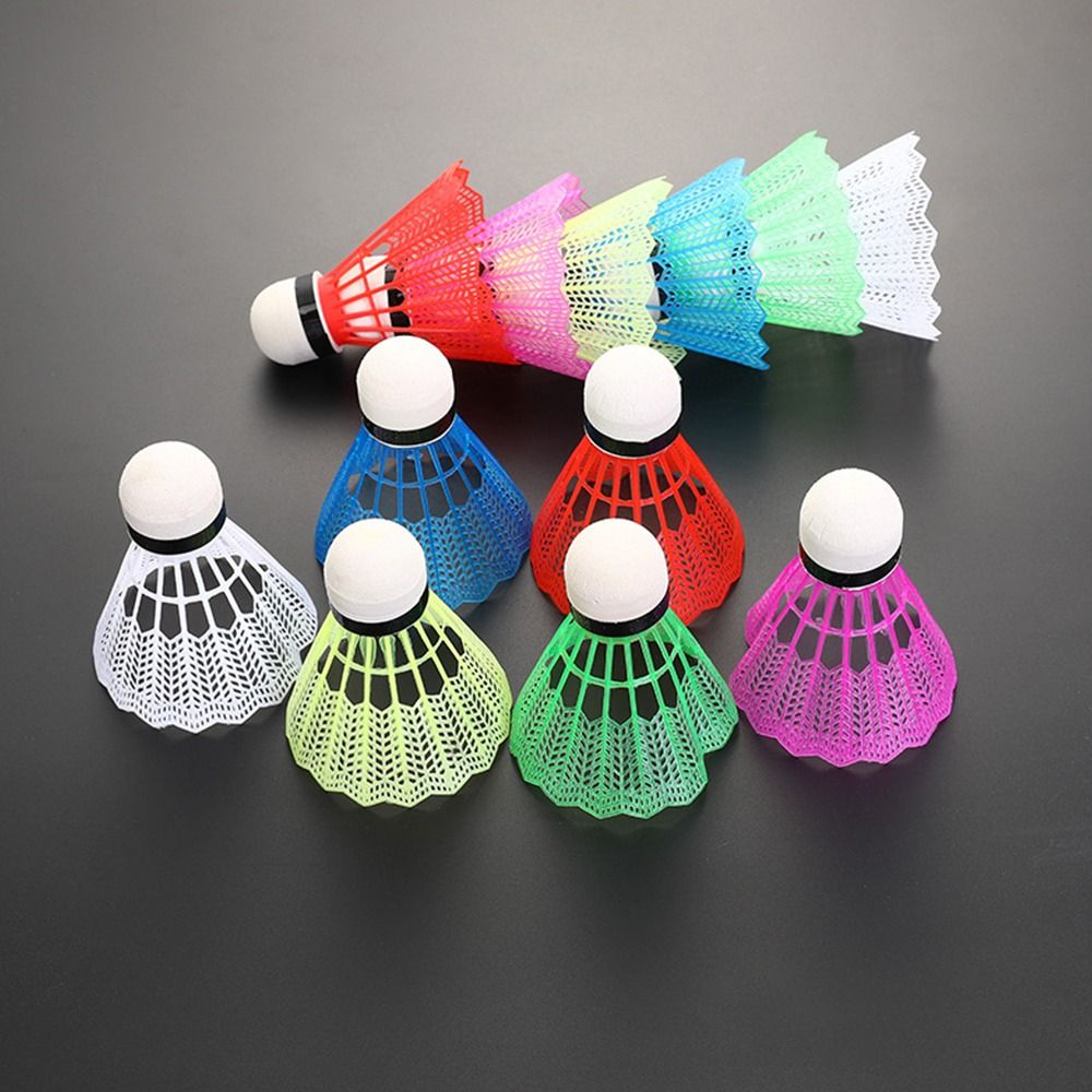Nylon Shuttlecock 12 - 12 шт., ветрозащитные головки для бадминтона