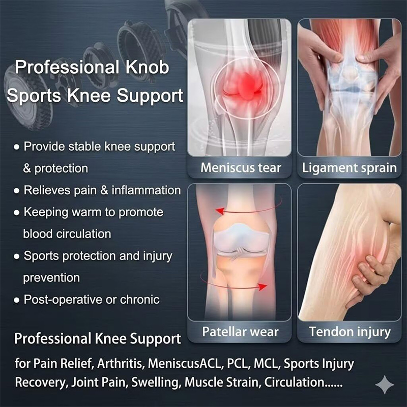 Регулируемый наколенник с сили – обзор и цена Knee Brace Badminton