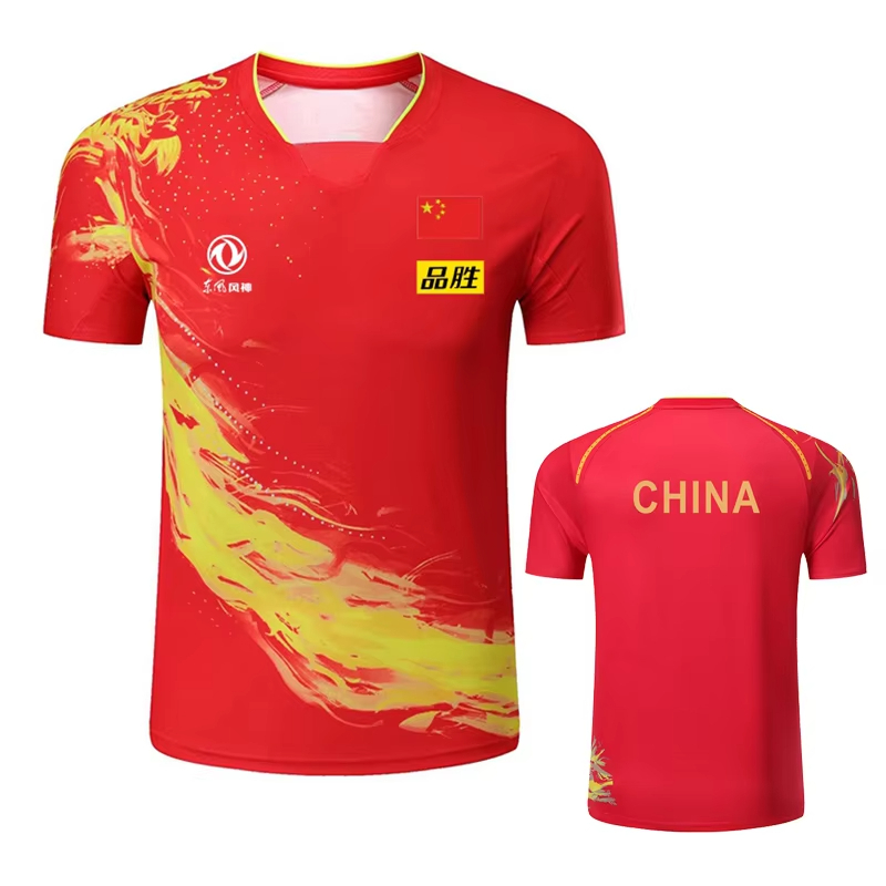 Футболка с принтом китайского  – обзор и цена Badminton Outfit