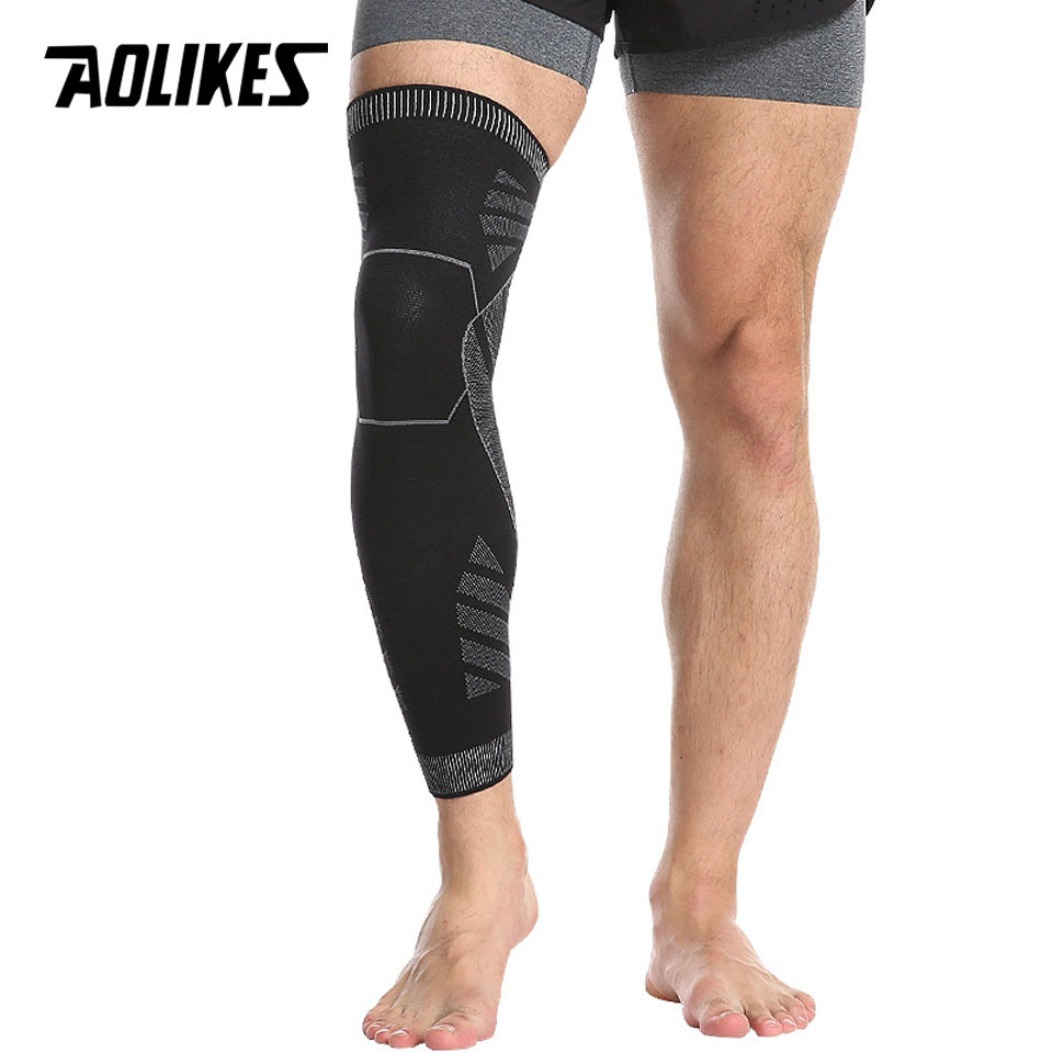 AOLIKES 1 шт. наколенник, элас – обзор и цена Knee Brace Badminton