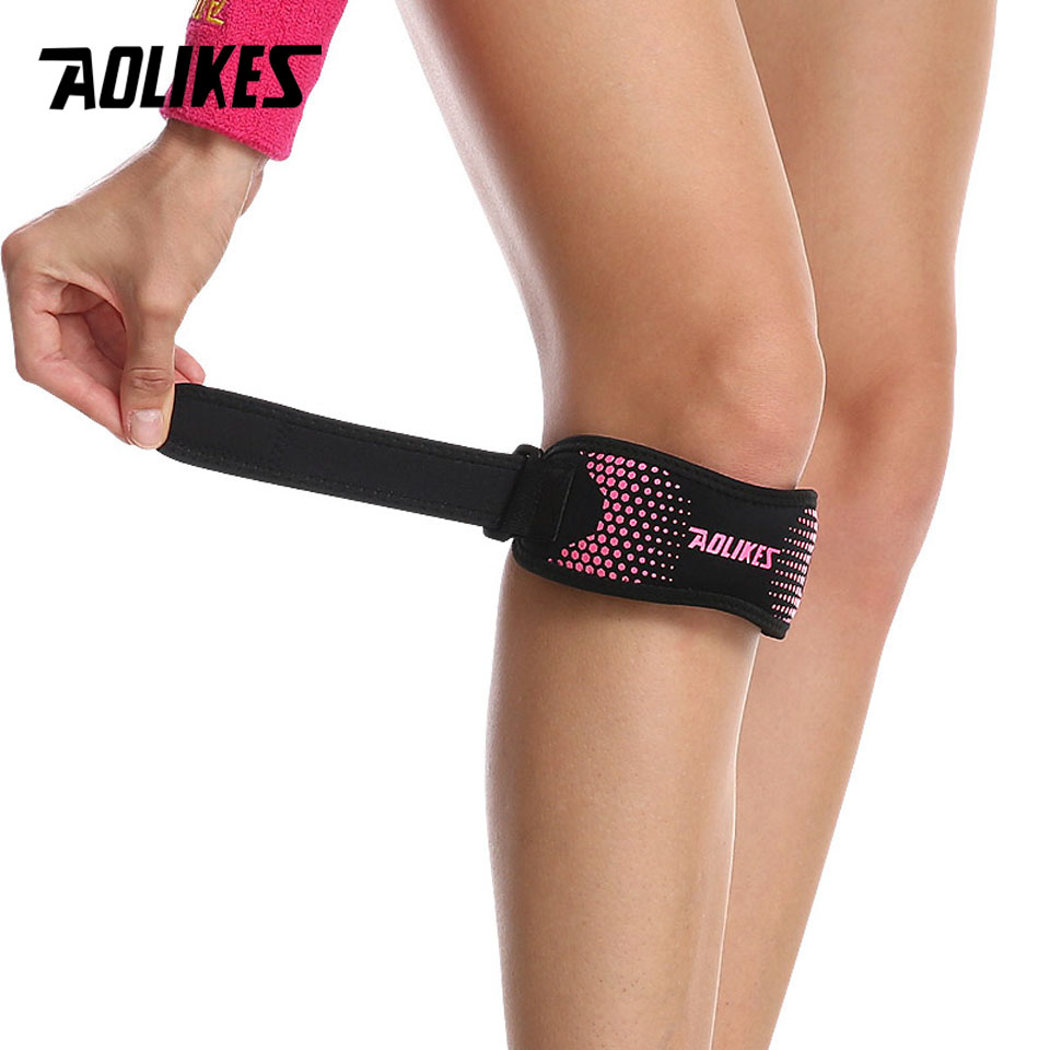 AOLIKES 1 шт. регулируемый нак – обзор и цена Knee Brace Badminton
