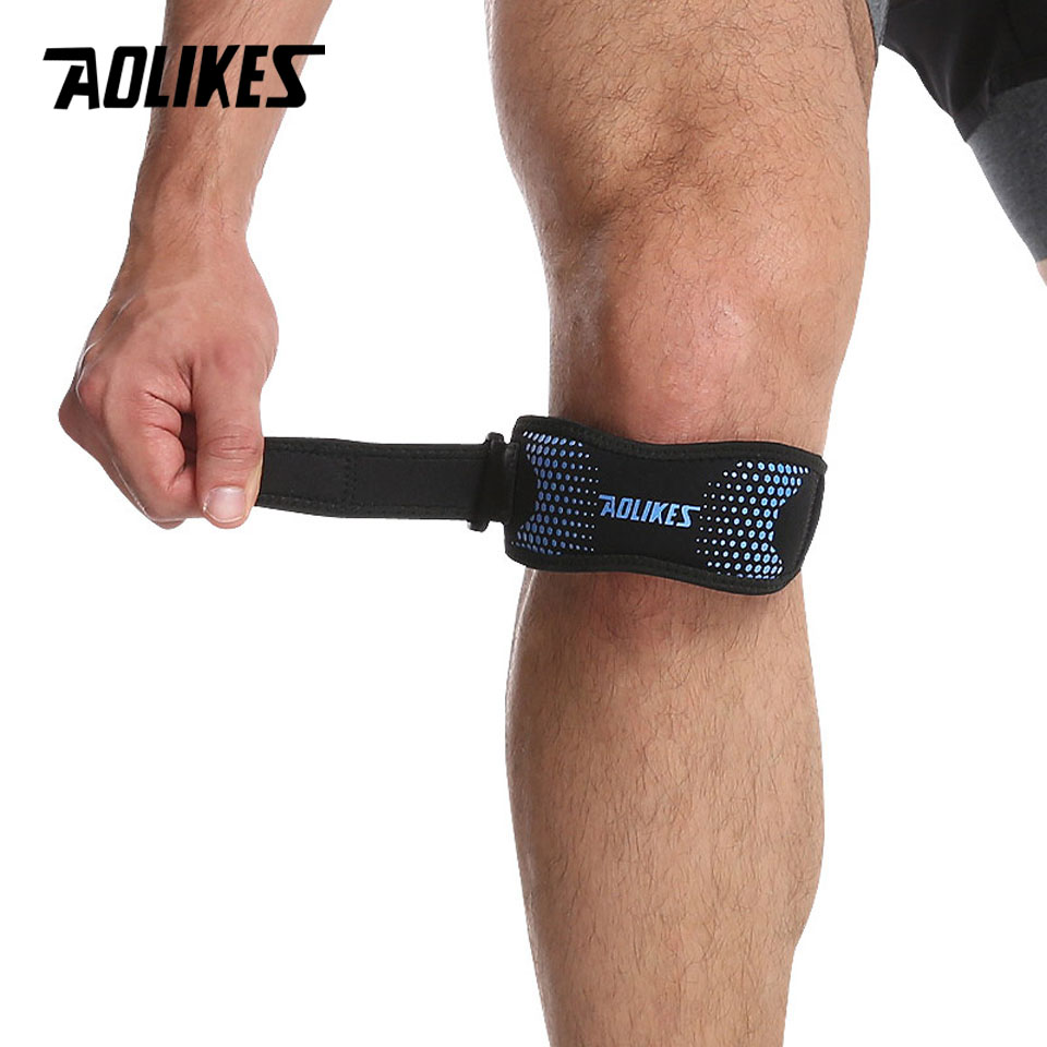 AOLIKES 1 шт. регулируемый нак – обзор и цена Knee Brace Badminton